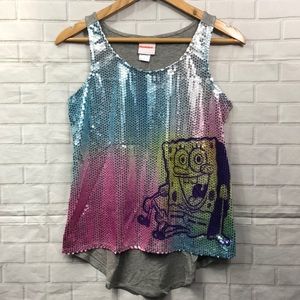 Spongebob SquarePants Sequined Tank Top
